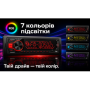 Автомагнітола Pulso-1020211: DSP, великий LCD-дисплей, RGB-підсвітка, USB, FM, RCA, потужність 4?50 Вт, Bluetooth.